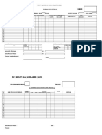 Format Borang Penyertaan Olahraga