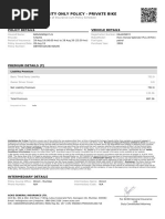 Acko Bike Policy Dbtr00126261926 00 Vehicle Insurance Insurance