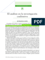 El Análisis en La Investigación Cualitativa