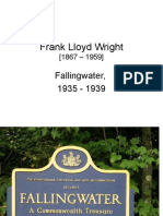 Humanities Week 30 Frank Lloyd Wright Fallingwater