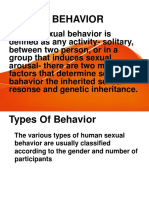 Sexual Behavior