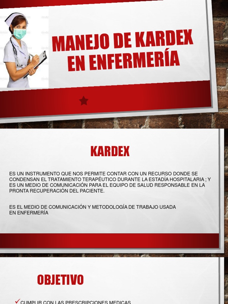 Manejo Efectivo del Kardex en Enfermería | PDF