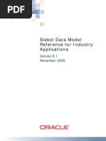 Siebel Data Model Reference for Industry Applications v8.1.1