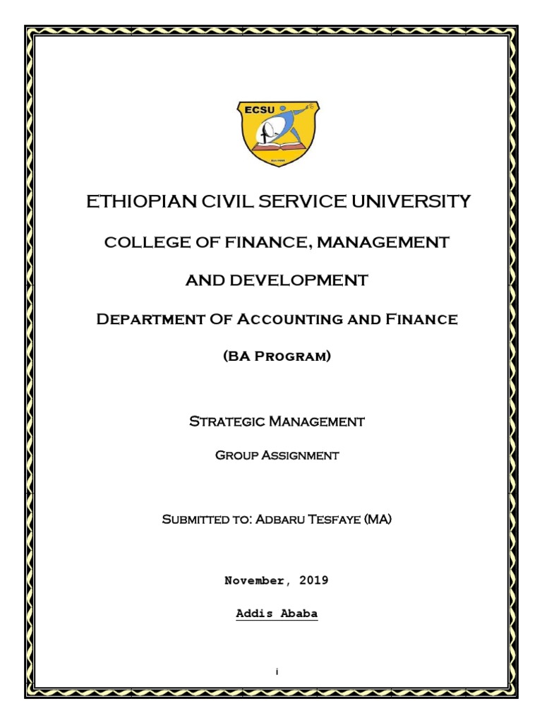 cement distribution business plan in ethiopia pdf