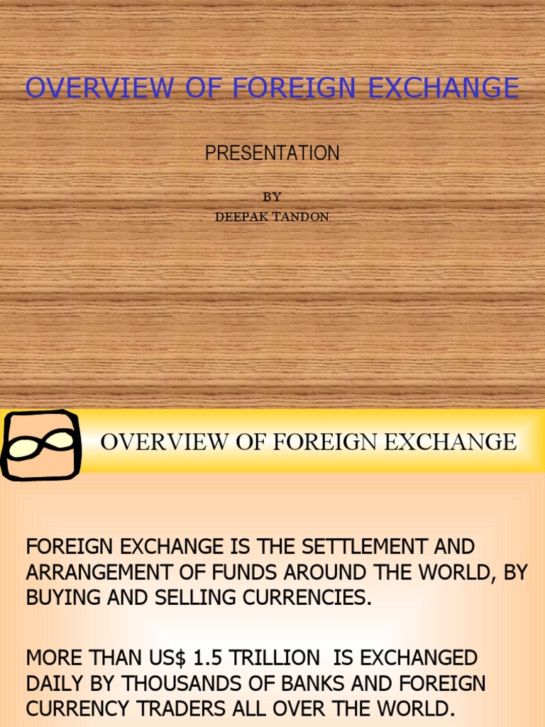 Foreign Exchange Overview and Regulations | PDF | Foreign Exchange ...