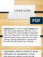 Hyperpoetry