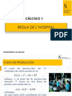 Cálculo 1: Costo de producción vs tiempo