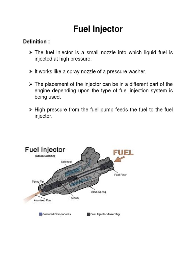 Fuel Injector and Fuell Cell Vehicle PDF Fuel Injection Fuel Cell