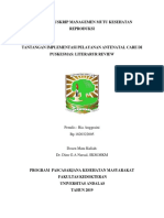 TANTANGAN IMPLEMENTASI PELAYANAN ANTENATAL CARE TERHADAP KUNJUNGAN IBU HAMIL DI PUSKESMAS (Autosaved).docx