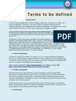 Definitions On Assessment II