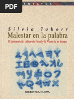 Tuber Silvia-El malestar en la palabra