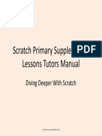 Scratch Lessons Tutors Manual