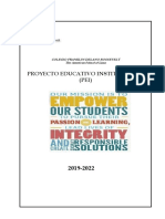 Colegio Franklin Delano Roosevelt: PEI 2019-2022 para mejorar aprendizajes