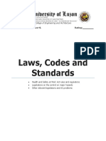 LAWS CODES AND STANDARDS