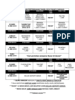 Jadual Ujian Akhir Penggal Ke.2