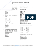 Soal Kelas 12 Biologi