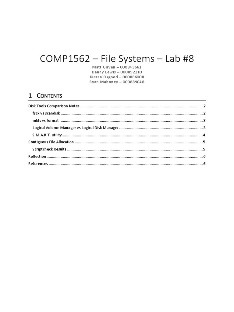 Linux Disk Tools Overview | PDF | File System | Information Technology ...