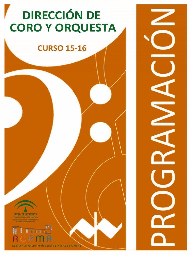 Dirección de Coro y Orquesta | PDF | Evaluación | Coro
