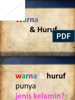 Huruf Dan Warna