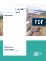 Bataan Nuclear Power Plant - A Report PDF