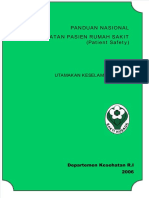 Dokumen - Tips - Panduan Nasional Keselamatan Pasien Rumah Sakit Depkes Ri 2006 PDF