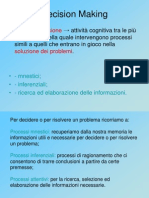 Lezione Decisione e Paradosso Della Troppa Scelta