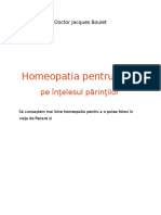 Homeopatia Pentru Copii PDF
