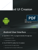 Developing With Android Ui