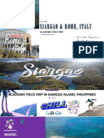 Siargao and rome, Italy.pptx