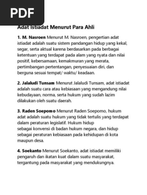 Adat Istiadat Pdf