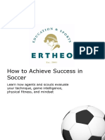 How To Achieve Success in Soccer Ebook Ertheo Education Sport PDF