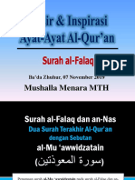 Tafsir Dan Inspirasi QS Al-Falaq Oleh Ustadz Furqon Al Faruqiy