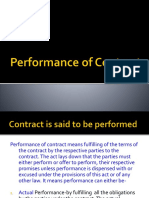 Module 1-Performanceofcontract