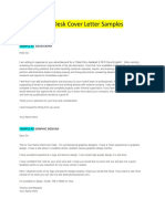 Cover Letter PDF