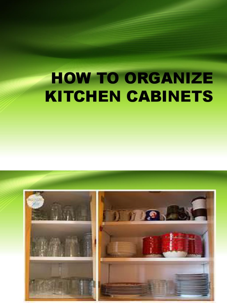How To Organize Kitchen PDF Dishwasher Kitchen