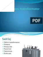 Jednofazni Transformator