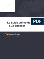 Ideas On Stage Guide Ultime Tedx Speaker FR