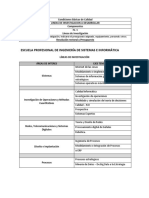 Esquema - Líneas de Investigacion Ing. Sistemas e Informatica PDF