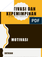 Motivasi Dan Kepemimpinan