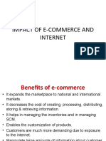 Impact of E-Commerce and Internet