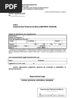 Model Adresa Inaintare Registru