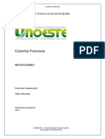 Cozinha Francesa História