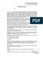 Informe de Hidrología San Marino Vilcabamba PDF