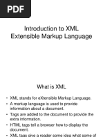 Introduction To XML