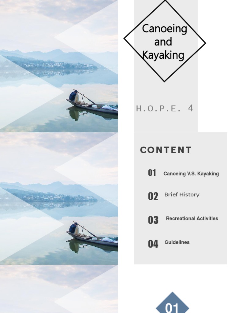 Canoeing vs. Kayaking Explained | PDF | Canoe | Kayak