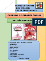 Cirugía periapical: conceptos, indicaciones y técnica