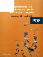 (Volume 8 of Breviarios de Biología) Luckwill, Leonard C. - Reguladores de Crecimiento en La Producción vegetal-Oikos-Tau (1994)