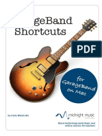 GarageBand Shortcuts From Midnight Music