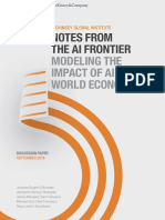 Modeling The Impact of AI On The World Economy September-2018