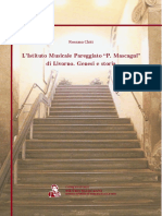 L'Istituto Musicale Pareggiato "P. Mascagni" Di Livorno. Genesi e Storia PDF